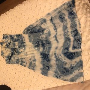 Shibori/tie-dye one of a kind dress